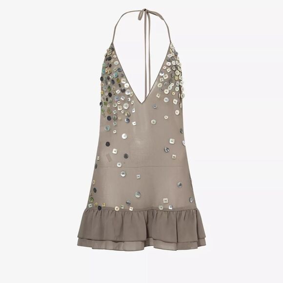 Jaded London Dresses & Skirts - Jaded-london Women's Brown and Khaki Dress